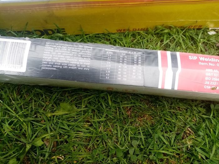 welding rods 2.00 mm 6013 new box never open