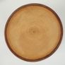 Turned round wooden box with lid Image 4