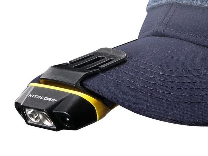 Nitecore NU11 Cap Light, intelligent LED torch for caps, 150 lumens