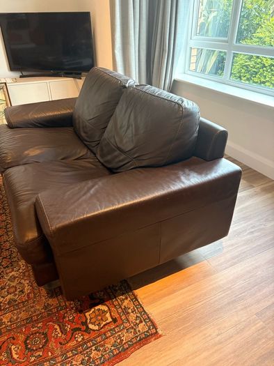 leather sofa