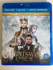 The Huntsman: Winters War 3D [2016] Chris Hemsworth, Charlize Theron, Emily Blunt, Jessica Chastain [3D+Blu-ray Movie]