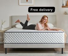 Double Mattress | 7-Zone Hybrid Pocket Spring Medium-Firm Bed Mattress
