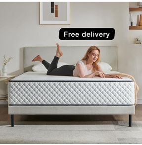 Double Mattress | 7-Zone Hybrid Pocket Spring Medium-Firm Bed Mattress