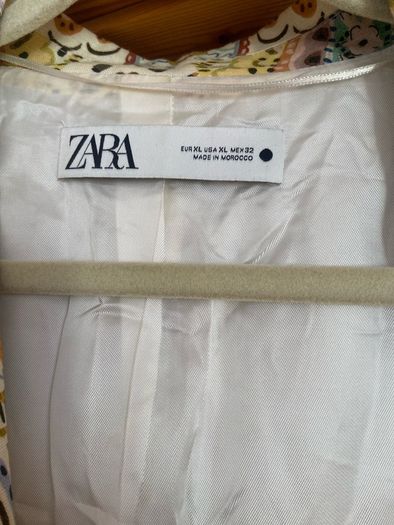 Gorgeous Zara Bloggers Viral Insta Famous Boho Ethnic Print Linen Blend Suit, Blazer and Trousers