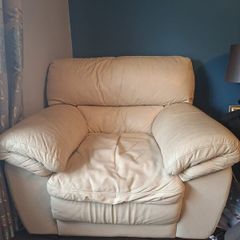 Cream couch