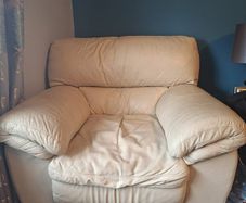 Cream couch