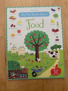 Usborne My First Book About Food - Paperback: Ages 3-6 years