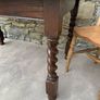 Victorian Solid Oak Dining Table. Image 2