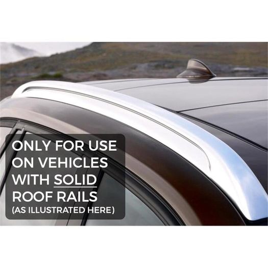 Roof Rails - Nordrive Quadra Black Steel Roof Bars For Volvo Xc40, 2017 Onwards, With Solid Roof Rails