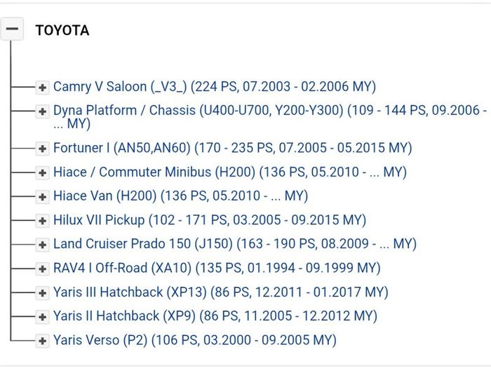Mass air flow sensor Volvo, Toyota see details