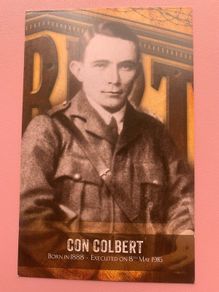 Con Colbert Post Card