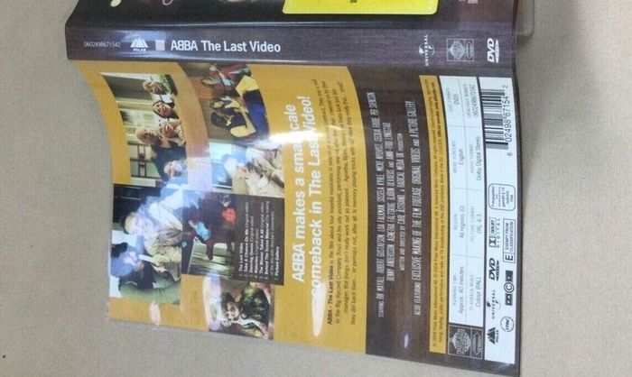 Abba The Last Video [dvd] [2004] With Orignal Sticker Voyage