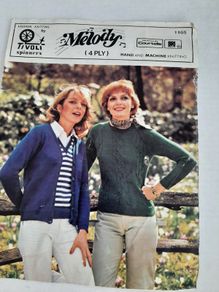 Vintage knitting pattern