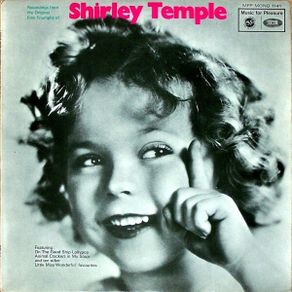 Shirley Temple - Little Miss Wonderful LP 1963