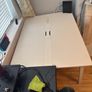 large desk ikea double mittzon Image 3