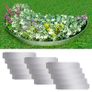 Lawn Fence 15 pcs Galvanised Steel 100x20 cm Image 10