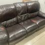leather sofa with recliners 3+1+1 Image 2