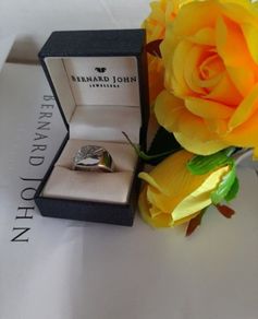 New silver ring