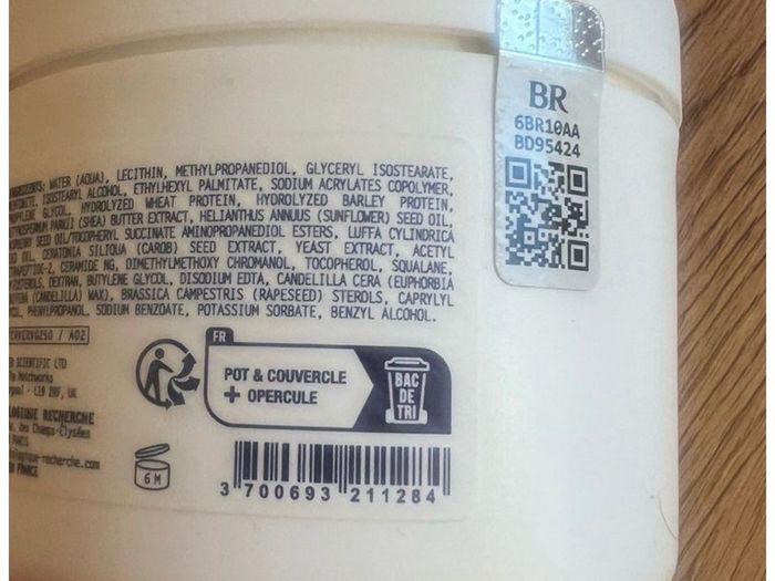 Biologiuqe Recherche creme mask vernix professional size