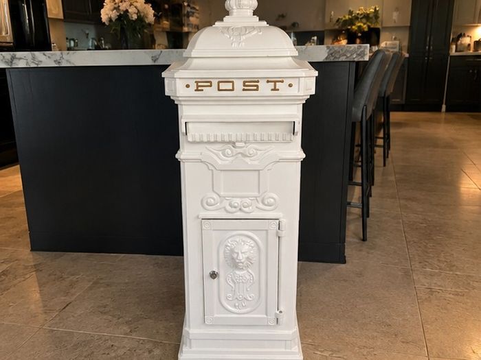 White Wedding Post Box Hire