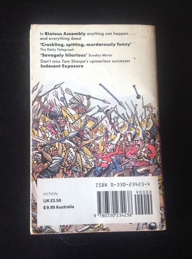 Riotous Assembly - Vintage Pan Paperback Book by Tom Sharpe