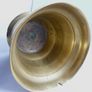 Antique Brass Pestle & Mortar, Small Bell-Shaped Apothecary Style 8.5cm Tall. Image 3