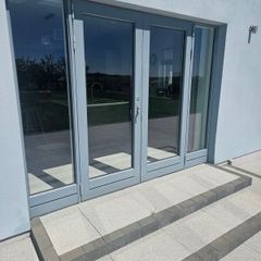 Aluclad Double Glazed Double Door