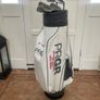 PRGR Yokohama Staff Bag and CT-522 Iron Set with M-40 Graphite Shafts - Rare Image 2