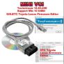 Mini Vci For Toyota TIS Techstream V18.00.008 FTDI FT232RL OBD2 Diagnostic Cable Tool until 2023 DTC Firmware Editor for Toyota Lexus Image 2