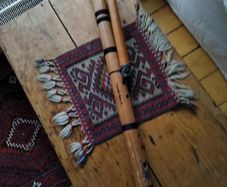 Flute Bolivian in the Aymara culture