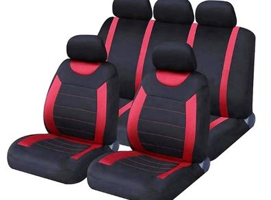 Sakura Carnaby Red Full Set Seat Covers