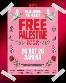 4 X Macklemore Free Palestine Gig Tickets Monday In 3arena