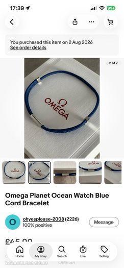 Omega Watches Sailing Bracelet