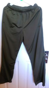 Men khaki FILA tracksuit bottoms, like New, size S