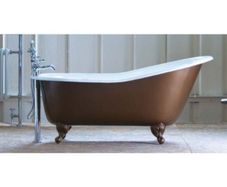 Bordeaux Single Ended Slipper Cast Iron Bath