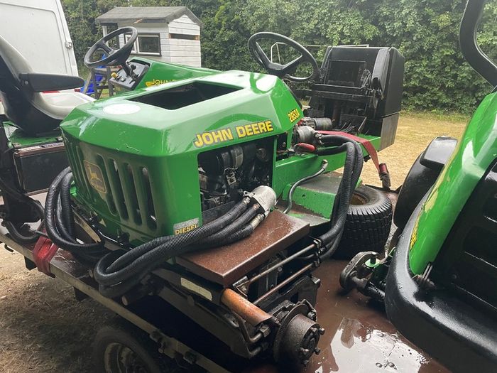 John Deere mowers