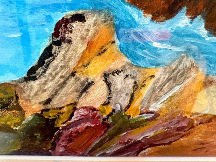 Seascape painting