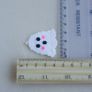 Handmade Beaded Cute Ghost Earrings Image 5