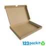 Lot of 10 Letter Box Size Cardboard Box eco-friendly excellent for shipping and posting all brown art crafts phones SIZE S Image 5