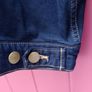 Wrangler navy jacket, short navy jacket Image 3