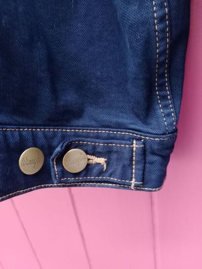 Wrangler navy jacket, short navy jacket