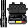 LED Torch Rechargeable Super Bright 2000 Lumen Tactical Flashlight L2 CREE Powerful Zoomable Torches Waterproof Handheld Torch Light with Batteries (FREE SHIPPING) Image 2