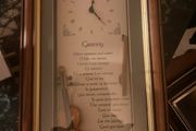 Clock granny free postage