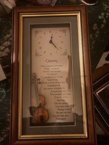 Clock granny free postage