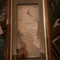 Clock granny free postage