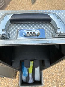 Guitar rock case by Scot Dixon.