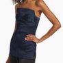 TOVE Twist-Front Crinkled Satin Top Image 6