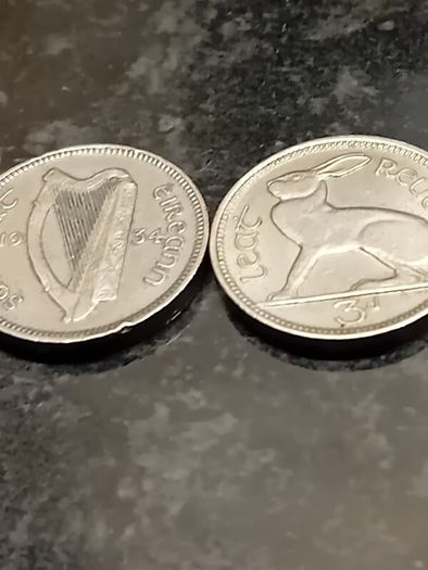1934 Irish 3 Pence