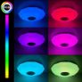 SALE Ceiling Lights for Bedroom, 36W Dimmable RGB Music Ceiling Light with Bluetooth Speaker, Remote/APP Control, for Bathroom, Lounge, Living Room, Kid's Room Image 4
