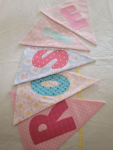 Beautiful Vintage Style Buntings Girl/boy